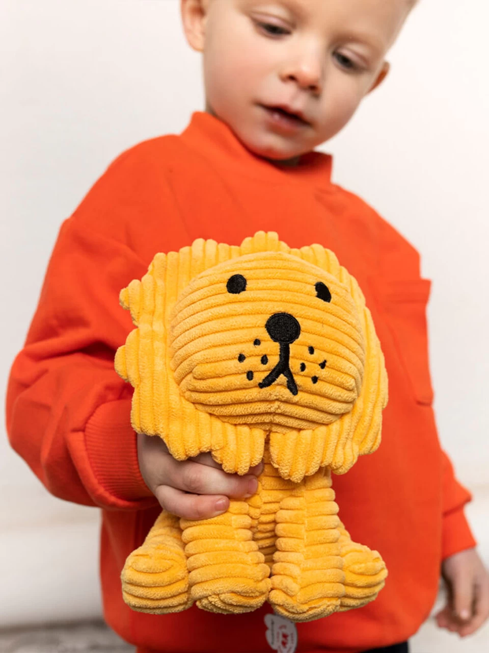 Bon Ton Toys Lion Corduroy Yellow - 24 Cm - Image 4