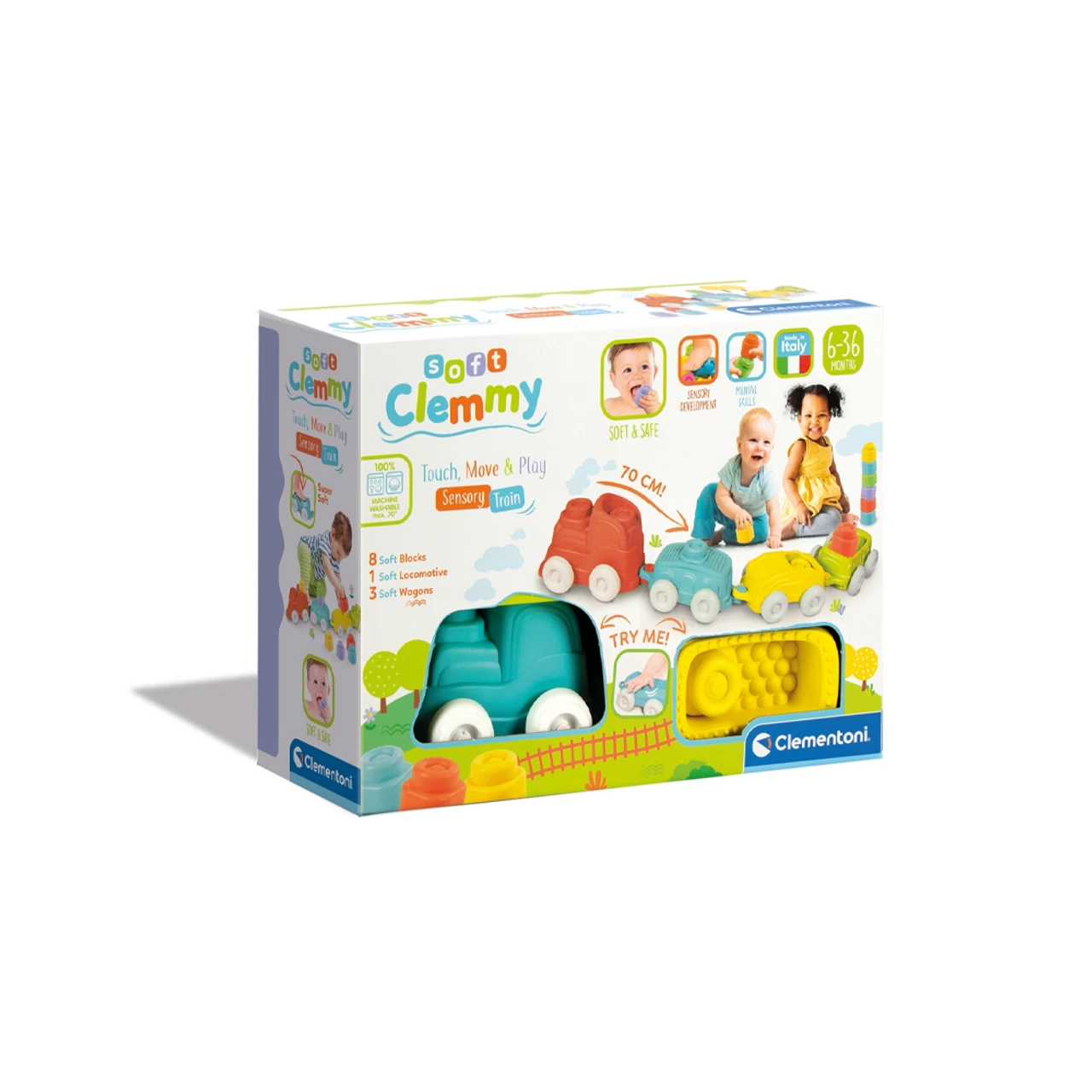 Clementoni Clemmy: Sensory Train