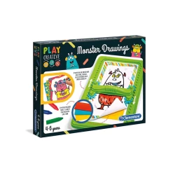 Clementoni Play Creative Monster Drawings