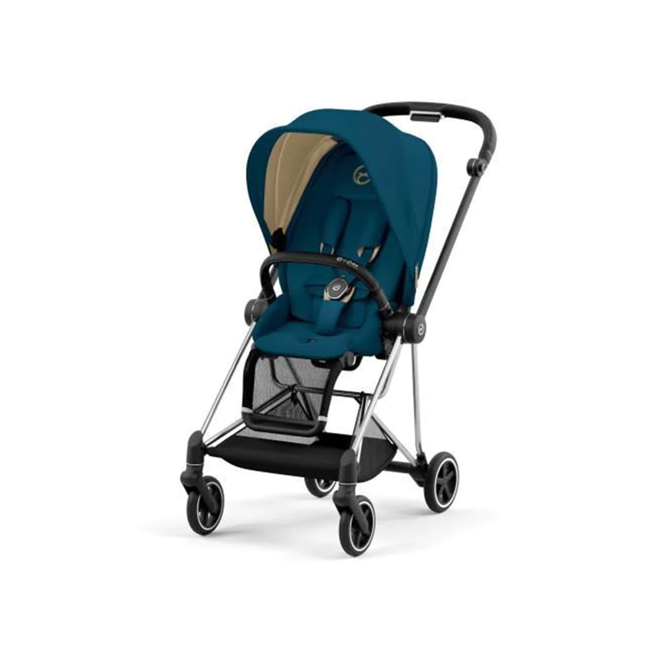 Cybex Mios 3 Stroller Frame Chrome With Black Details - Image 6