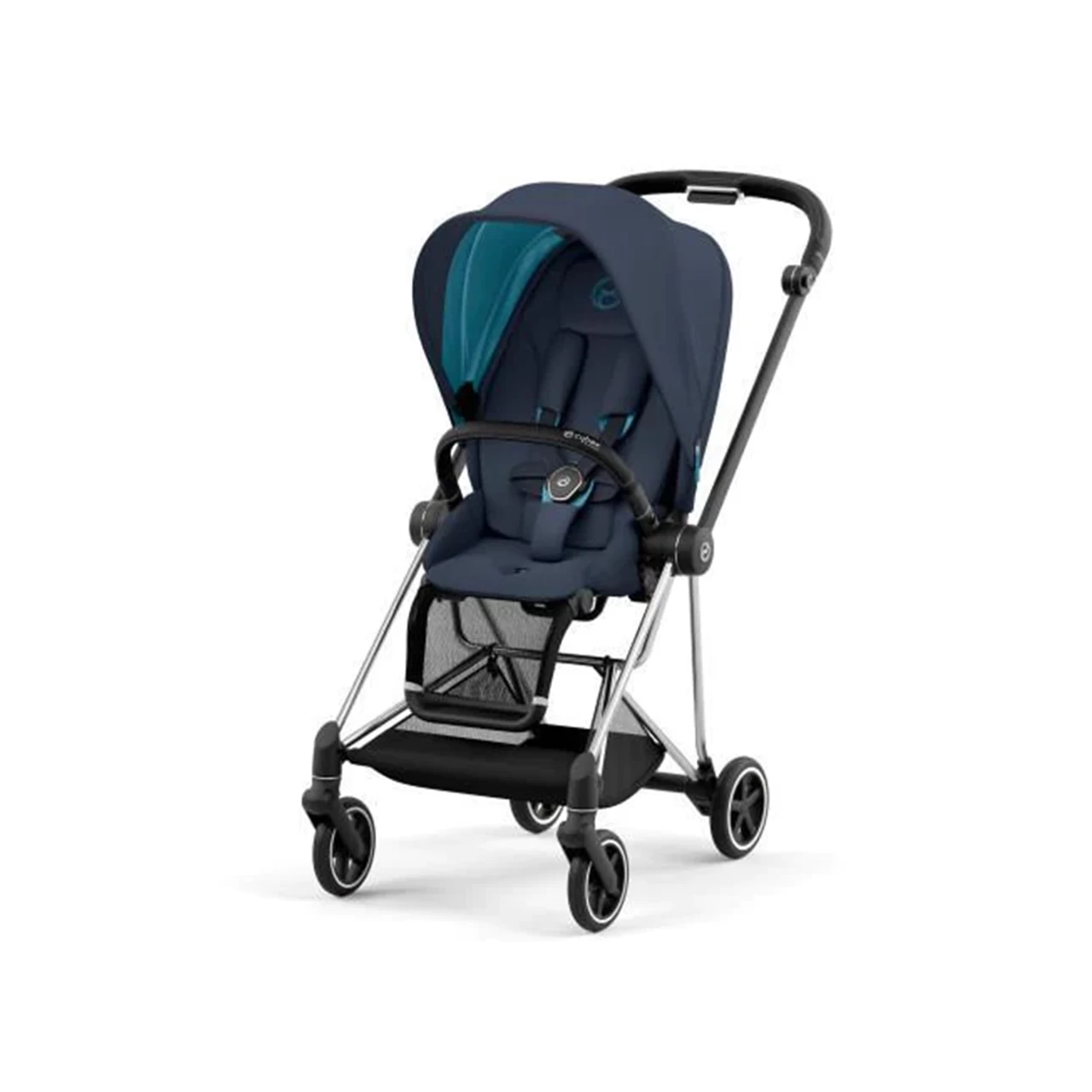 Cybex Mios 3 Stroller Frame Chrome With Black Details - Image 4