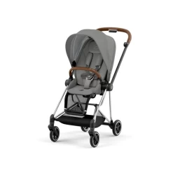 Cybex Mios 3 Stroller Frame Chrome With Brown Details