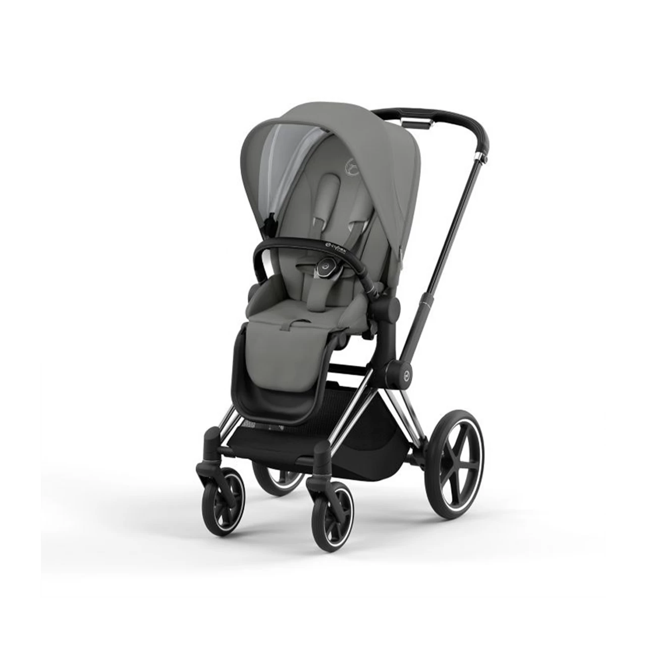Cybex Priam 4 Stroller Frame Chrome With Black Details