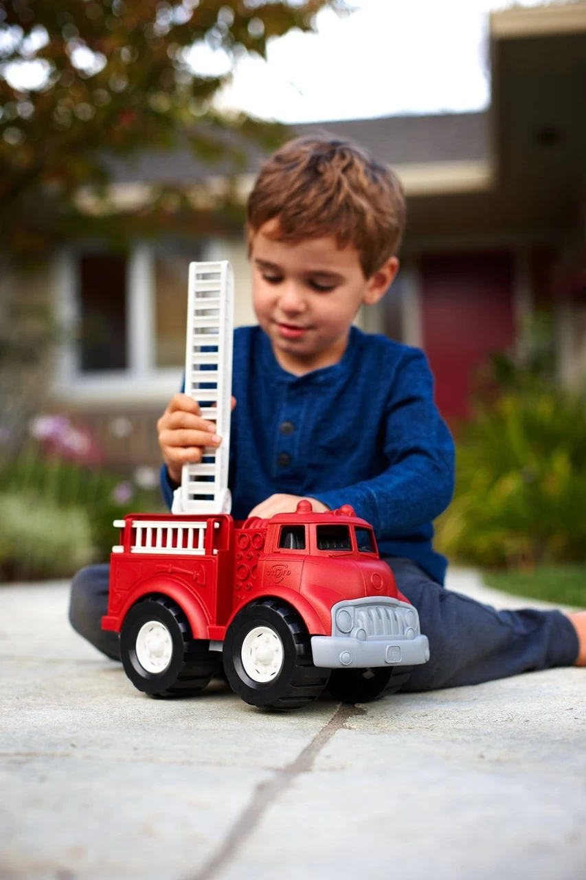 Green Toys Fire Truck - Image 3