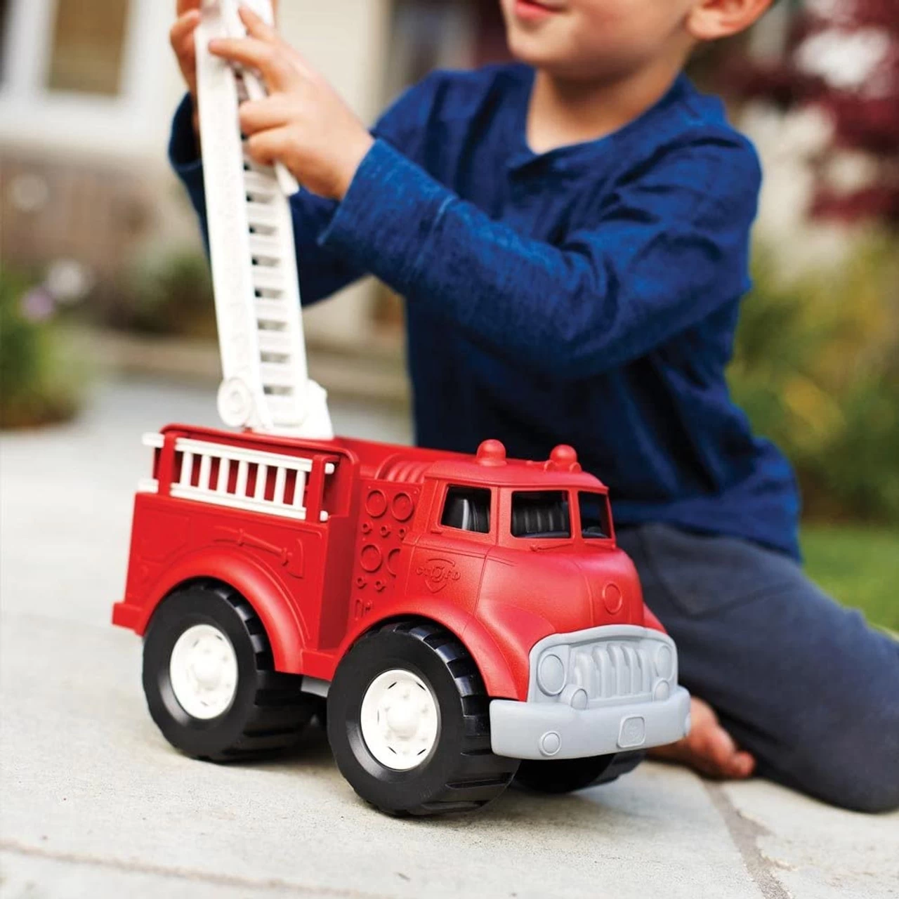 Green Toys Fire Truck - Image 4