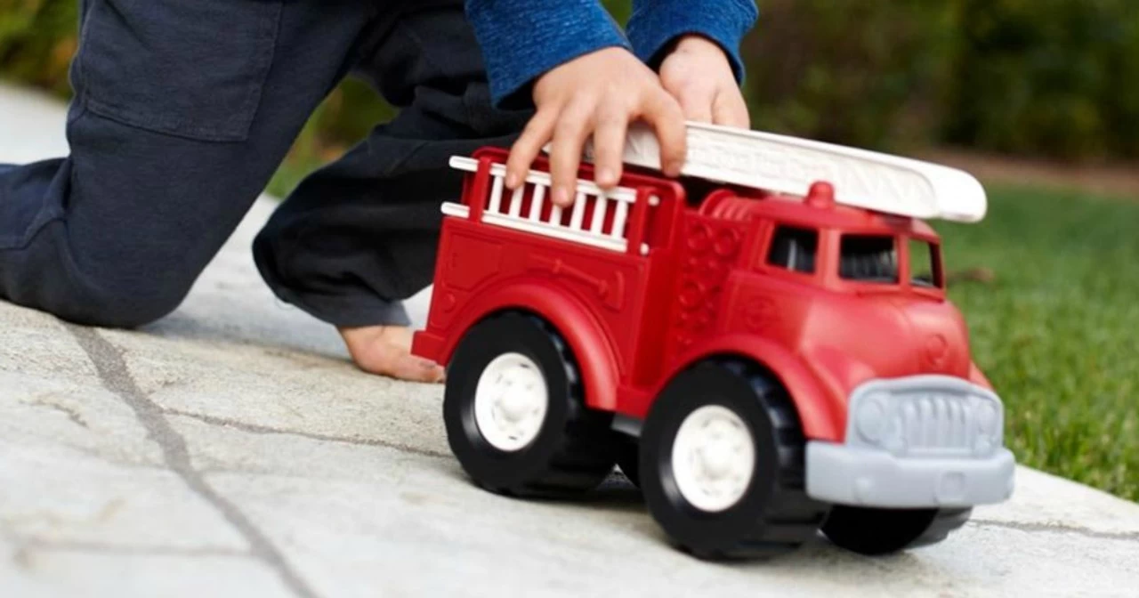 Green Toys Fire Truck - Image 7