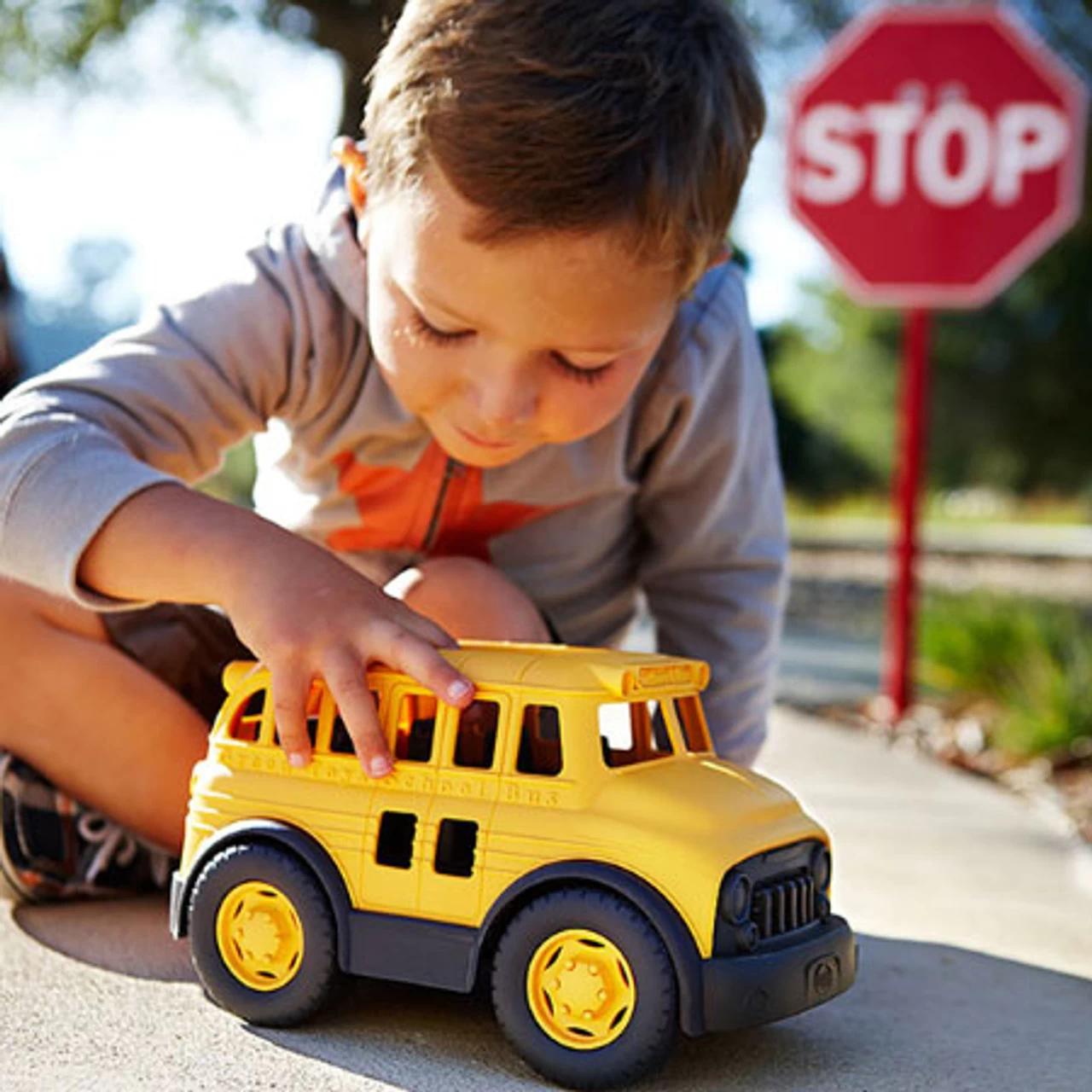Green Toys School Bus - Image 9
