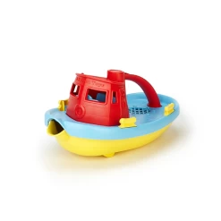 Green Toys Tug Boat - Red Top