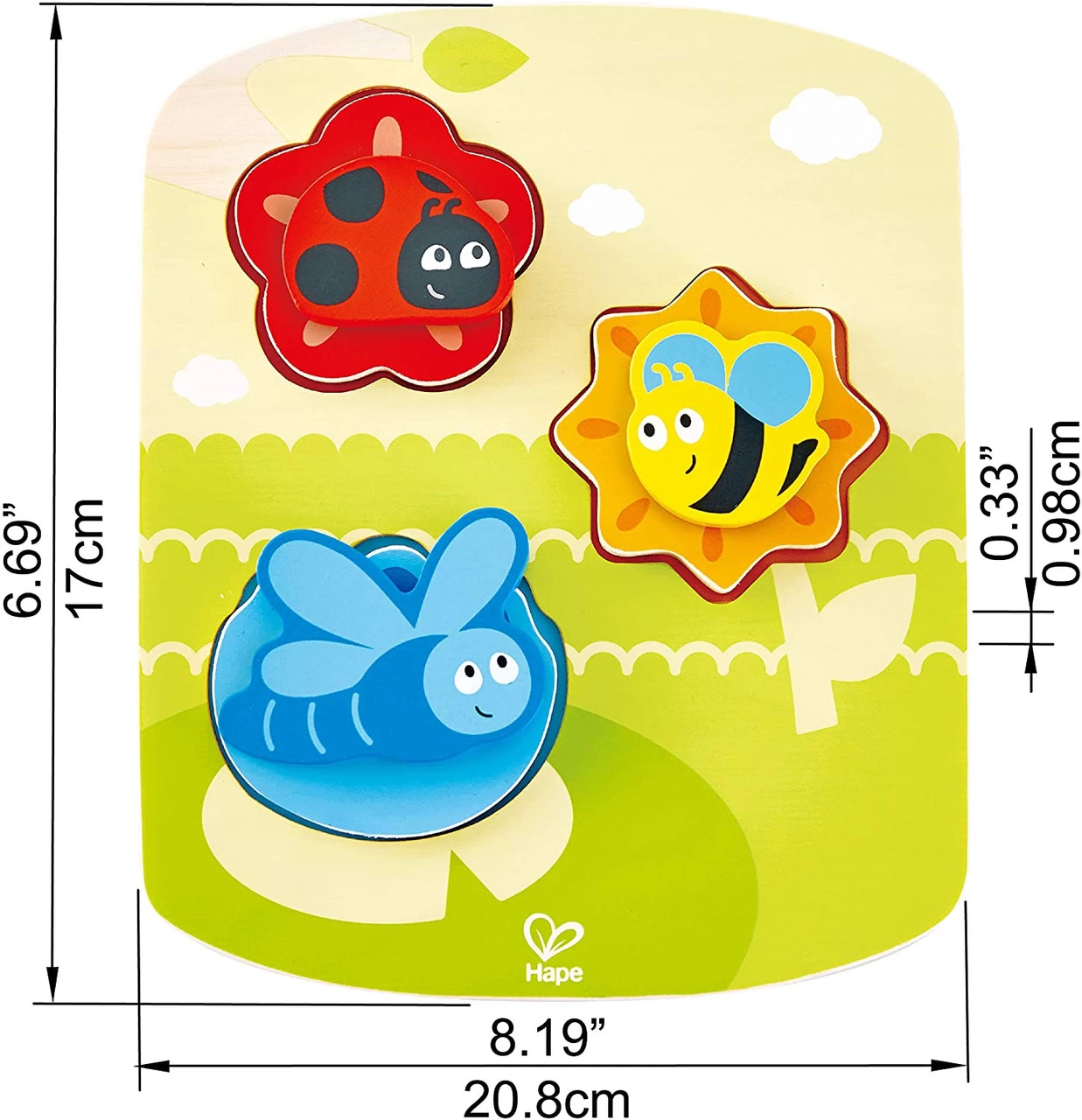 Hape Dynamic Insect Puzzle - Image 6