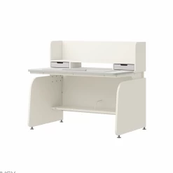 Iloom 1-Story Smart Desk Set W1200 (Multi-shelf) Gray