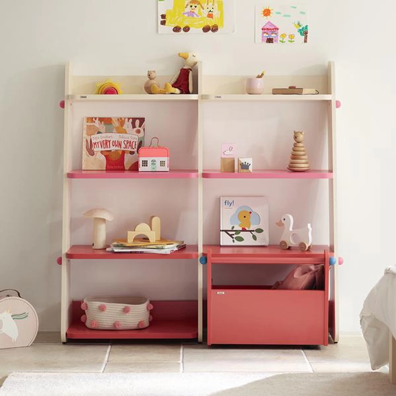 Iloom 600W 4-Story Connecting Bookshelf - Image 3