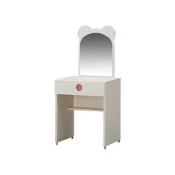 Iloom Make Up Table White Small Mirror