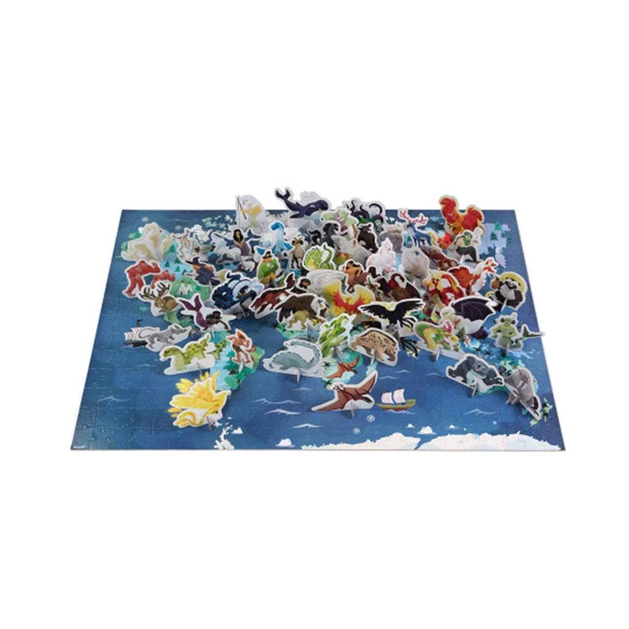 Janod 350 Pc 3D Educational Puzzle Myths & Legends - Image 2