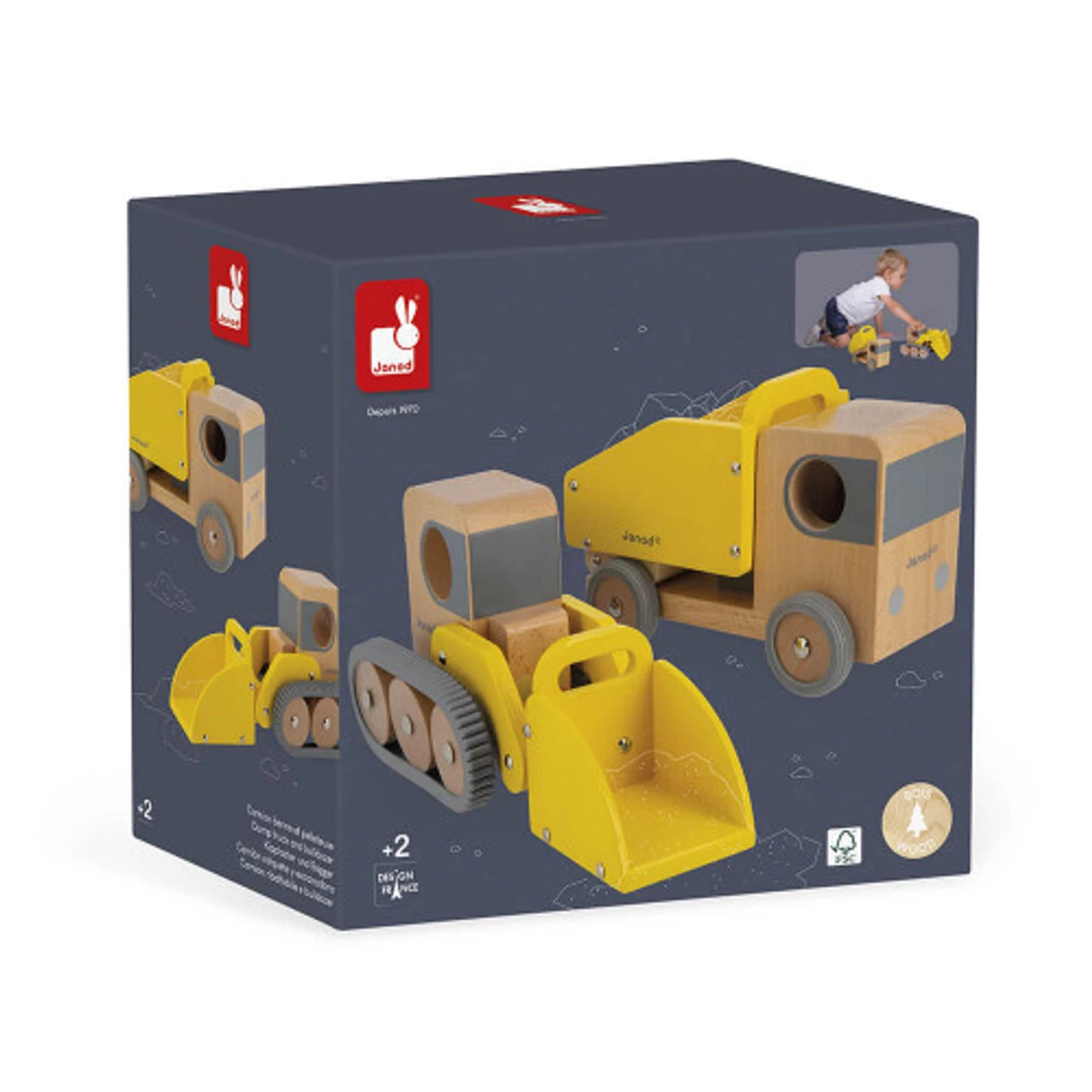 Janod Bolid - Dump Truck And Bulldozer - Image 2