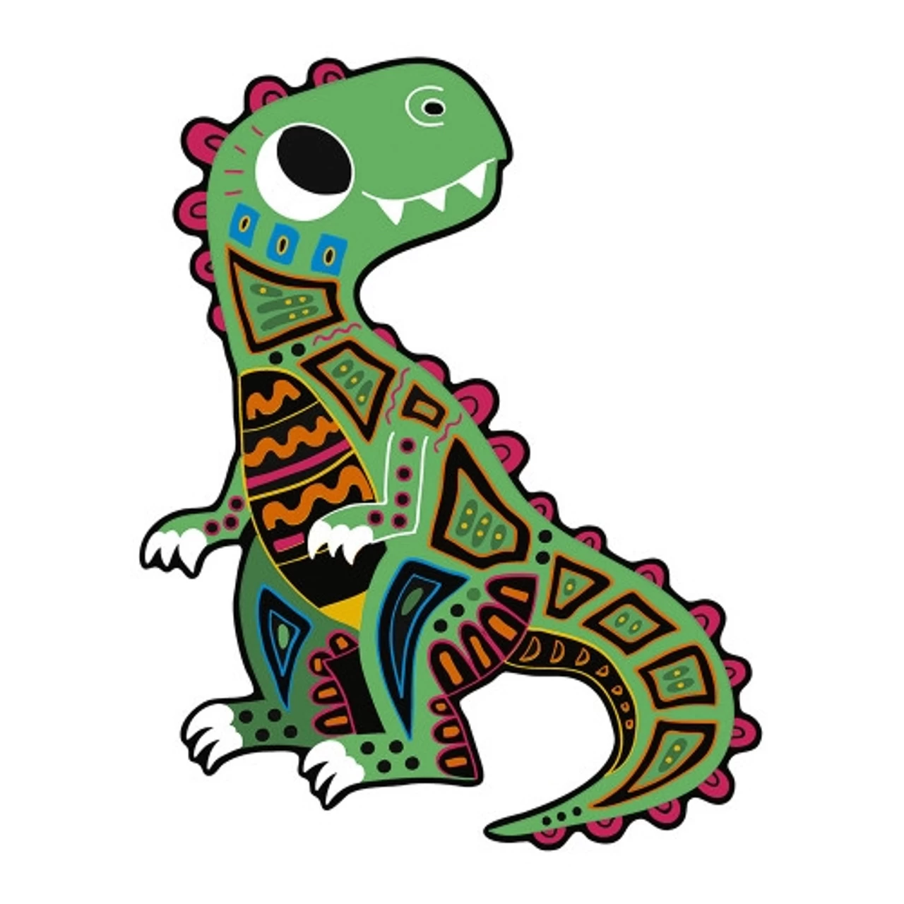 Janod Hachette Dino Scratch Art Cut Out - Image 6
