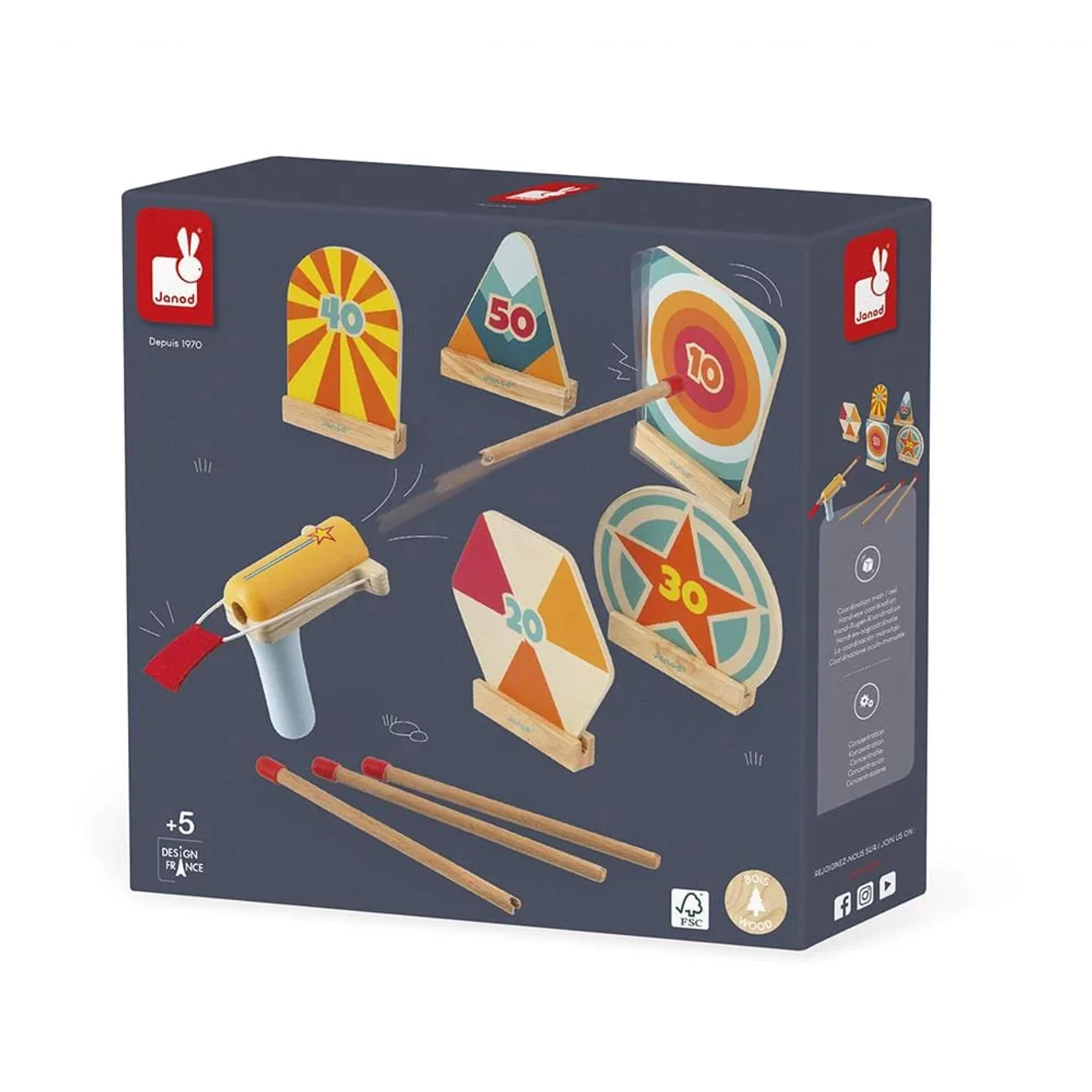 Janod LAUNCHER AND TARGET SET - Image 2