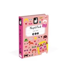 Janod Magnetibook Crazy Face Girl
