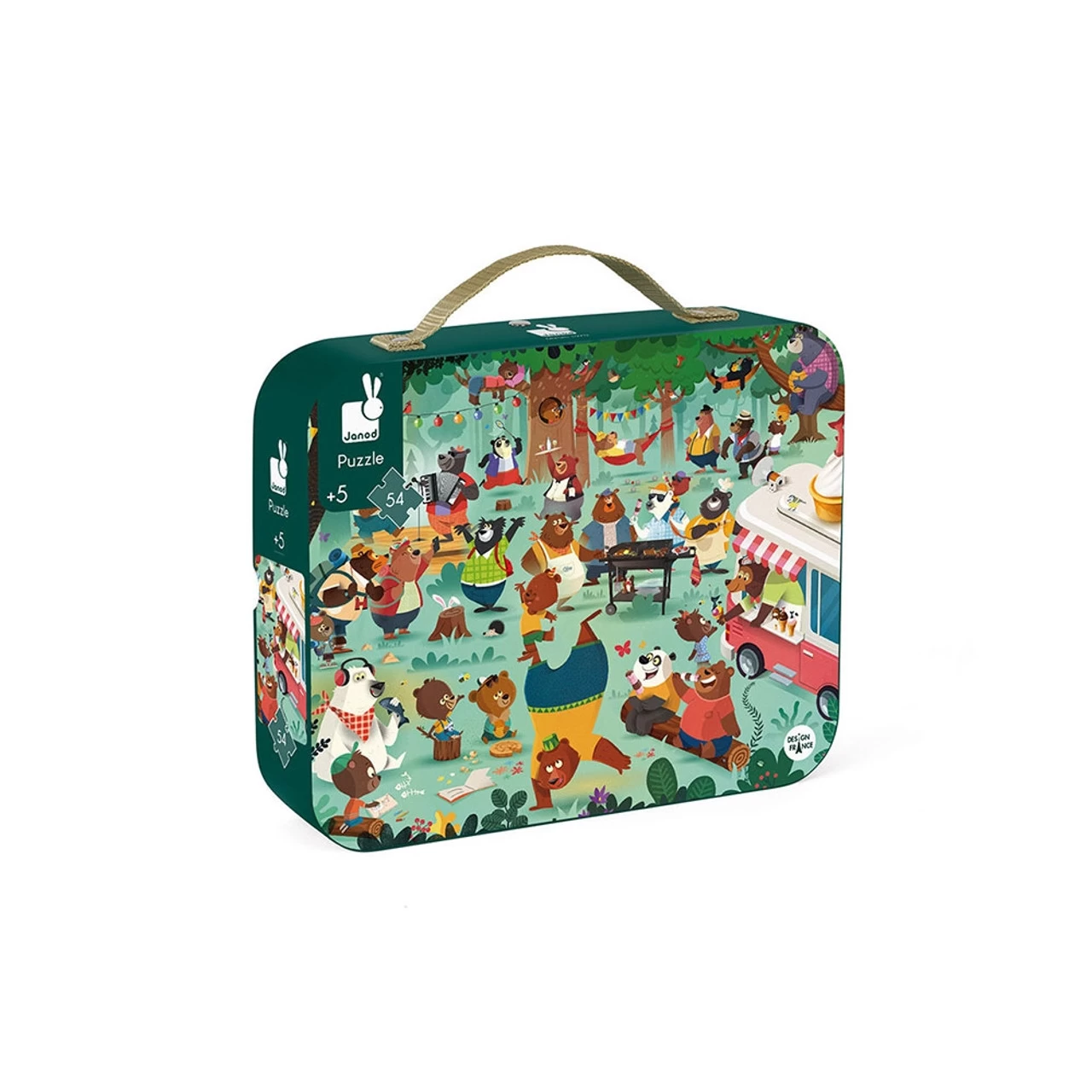 Janod Puzzle Family Bears 54pcs