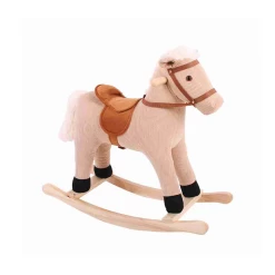 Kinderfeets Bigjigs Toys Plush Cord Rocking Horse