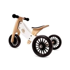 Kinderfeets Tiny Tot Plus Balance Bike White