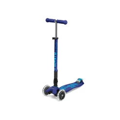 Micro Max Deluxe Foldable LED Kickboard | Blue