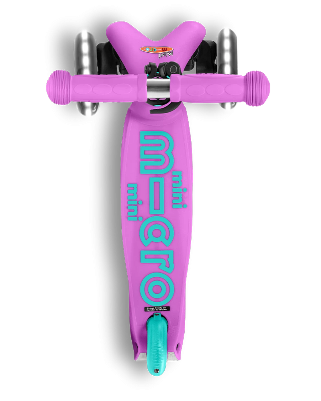 Mini Micro Deluxe LED Kickboard Lavender - Image 2