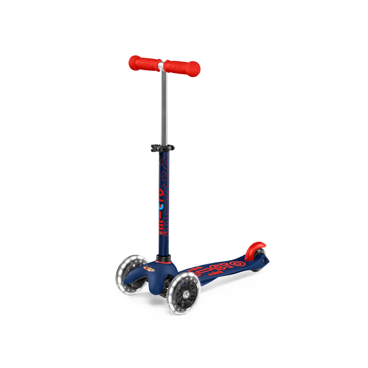 Mini Micro Deluxe LED Kickboard Navy