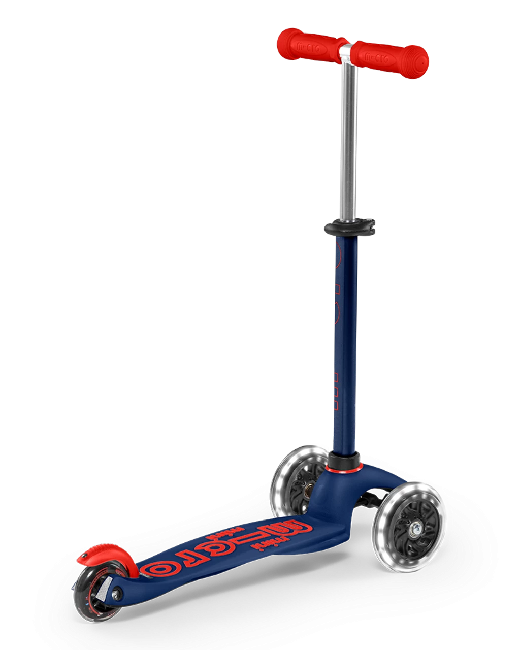 Mini Micro Deluxe LED Kickboard Navy - Image 3