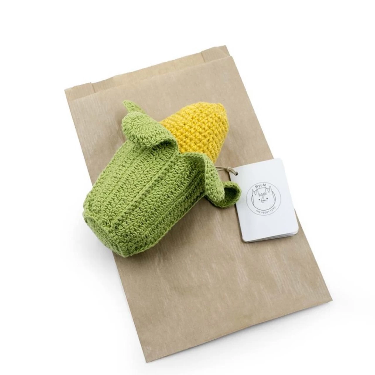 MyuM-The Veggy Toys 100% Organic Coton CLA CORN - Image 4