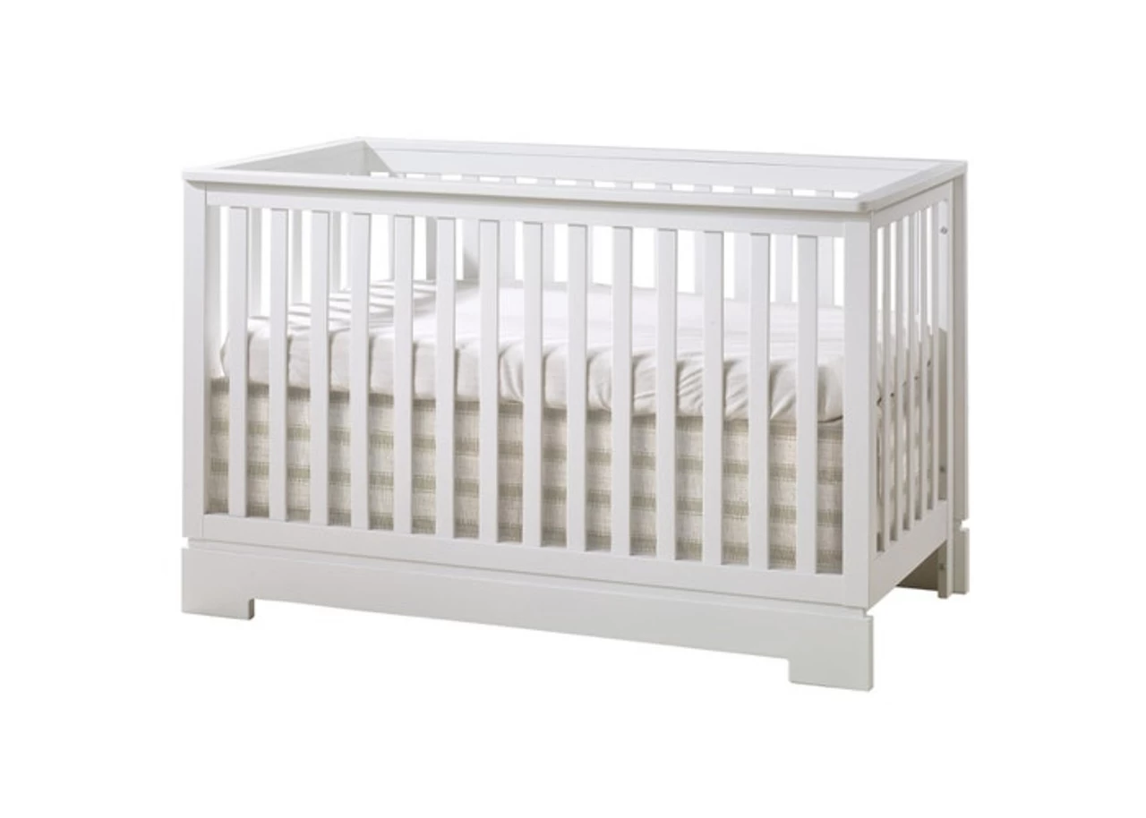 Natart Olson Convertible Crib & 3 Drawer Dresser XL White/Mosaic - Image 3