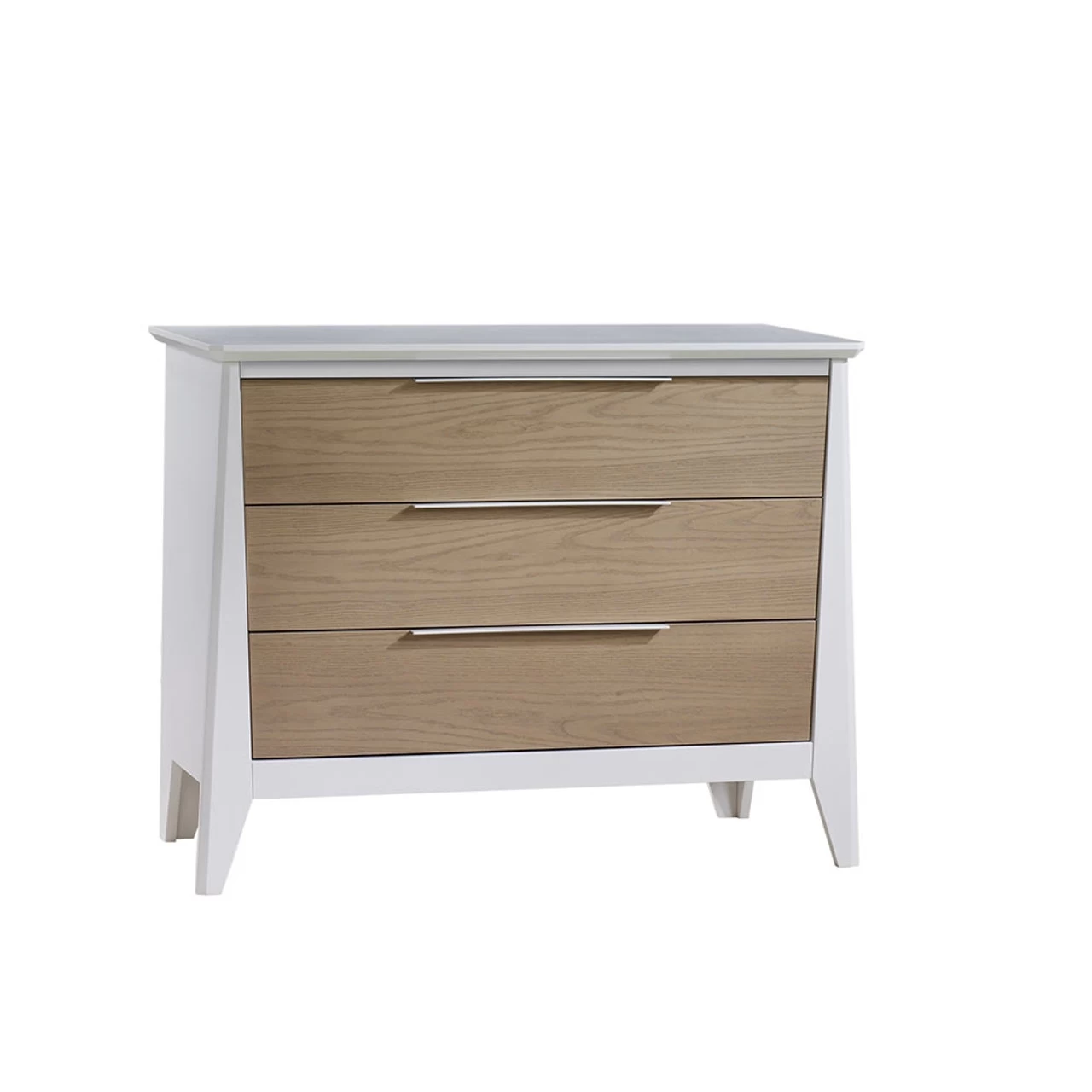 Nest Flexx 3 Drawer Dresser White/Wheat