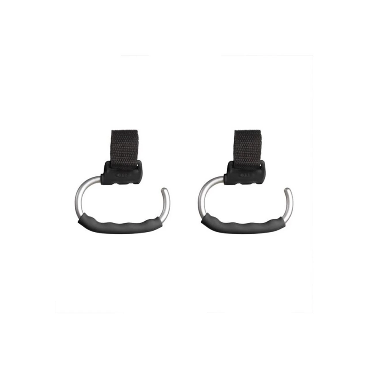 OXO Stroller Hook Double Pack Grey