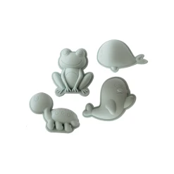 Scrunch Sand Moulds Frog Set Sage
