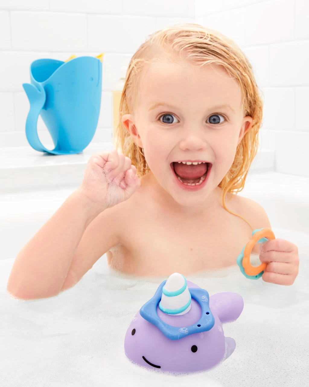 Skip Hop Zoo Ring Toss Narwhal - Image 8