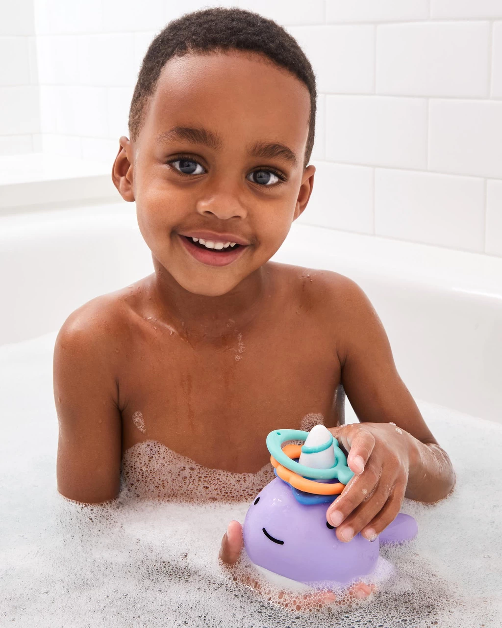 Skip Hop Zoo Ring Toss Narwhal - Image 4