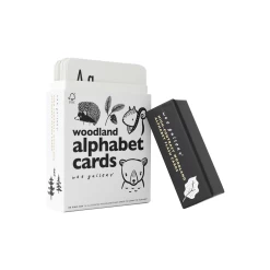 Wee Gallery Alphabet Cards Woodland