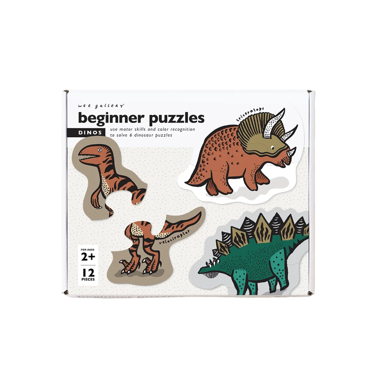 Wee Gallery Beginner Puzzle Dino