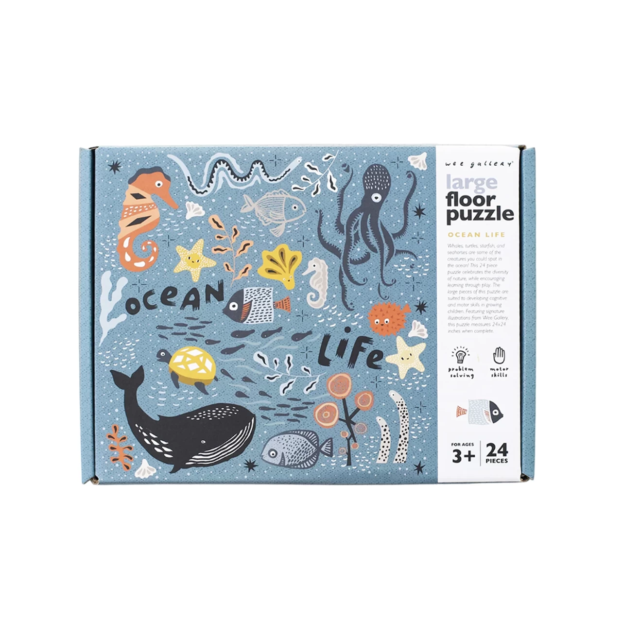 Wee Gallery Floor Puzzle Ocean Life