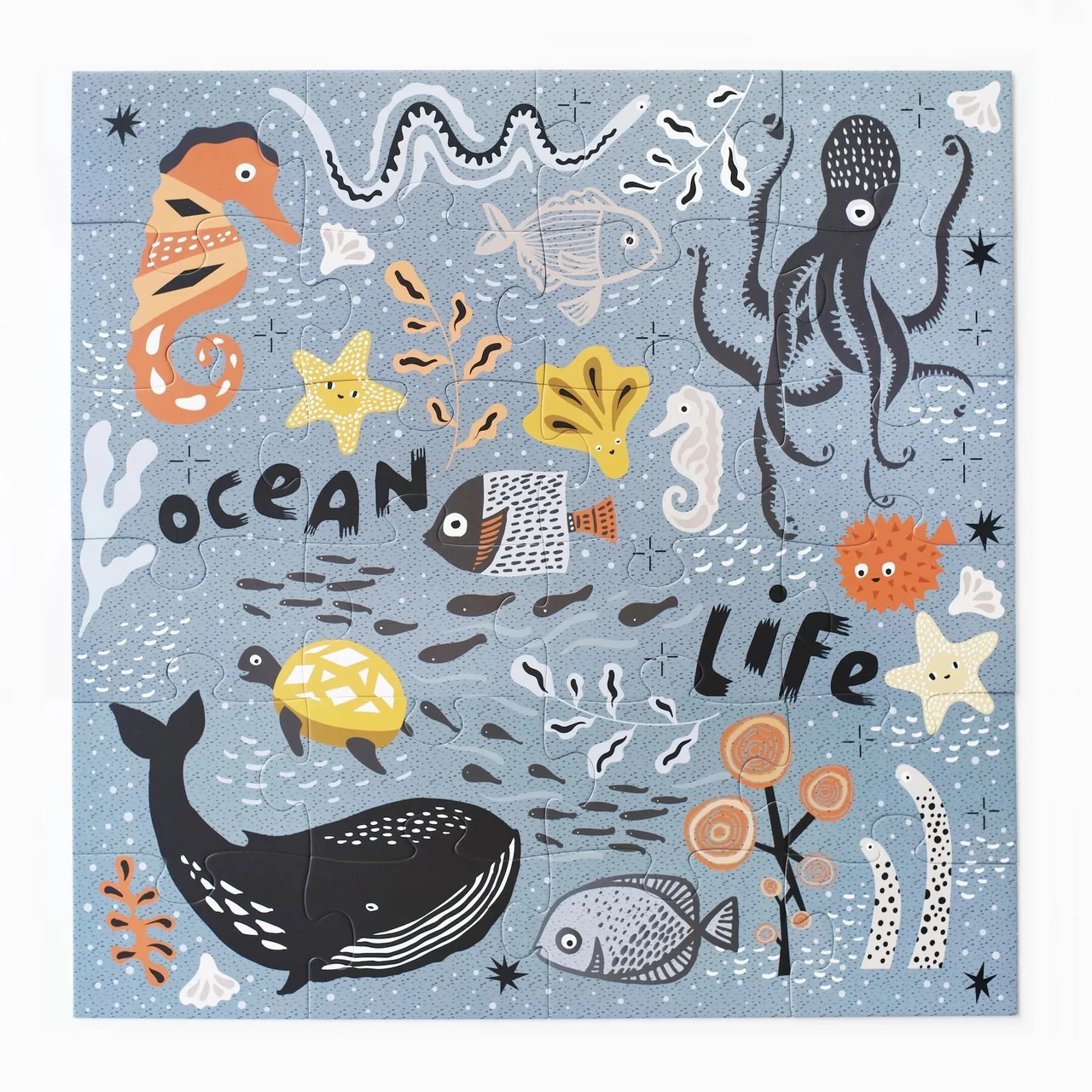 Wee Gallery Floor Puzzle Ocean Life - Image 2