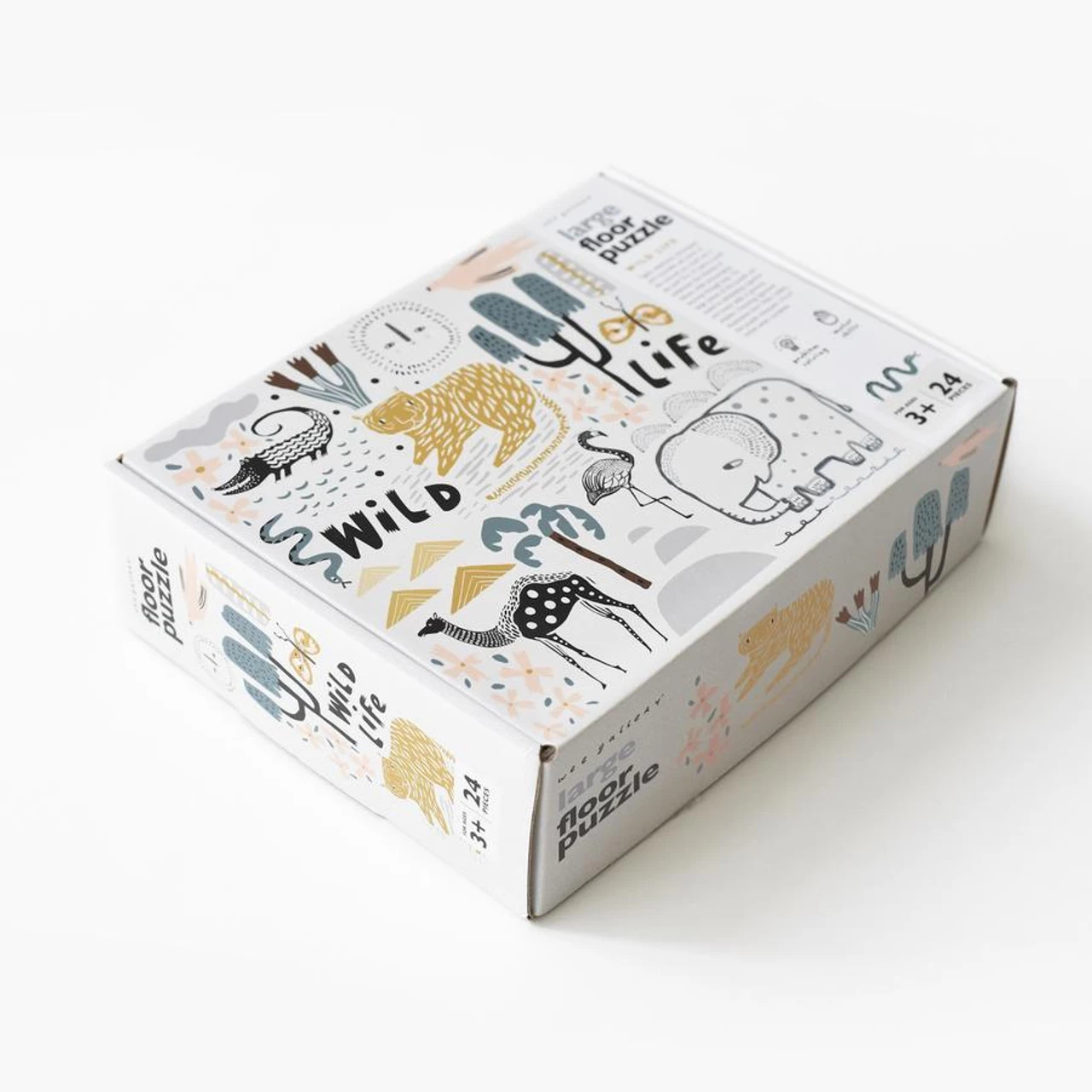 Wee Gallery Floor Puzzle Wild Life - Image 2