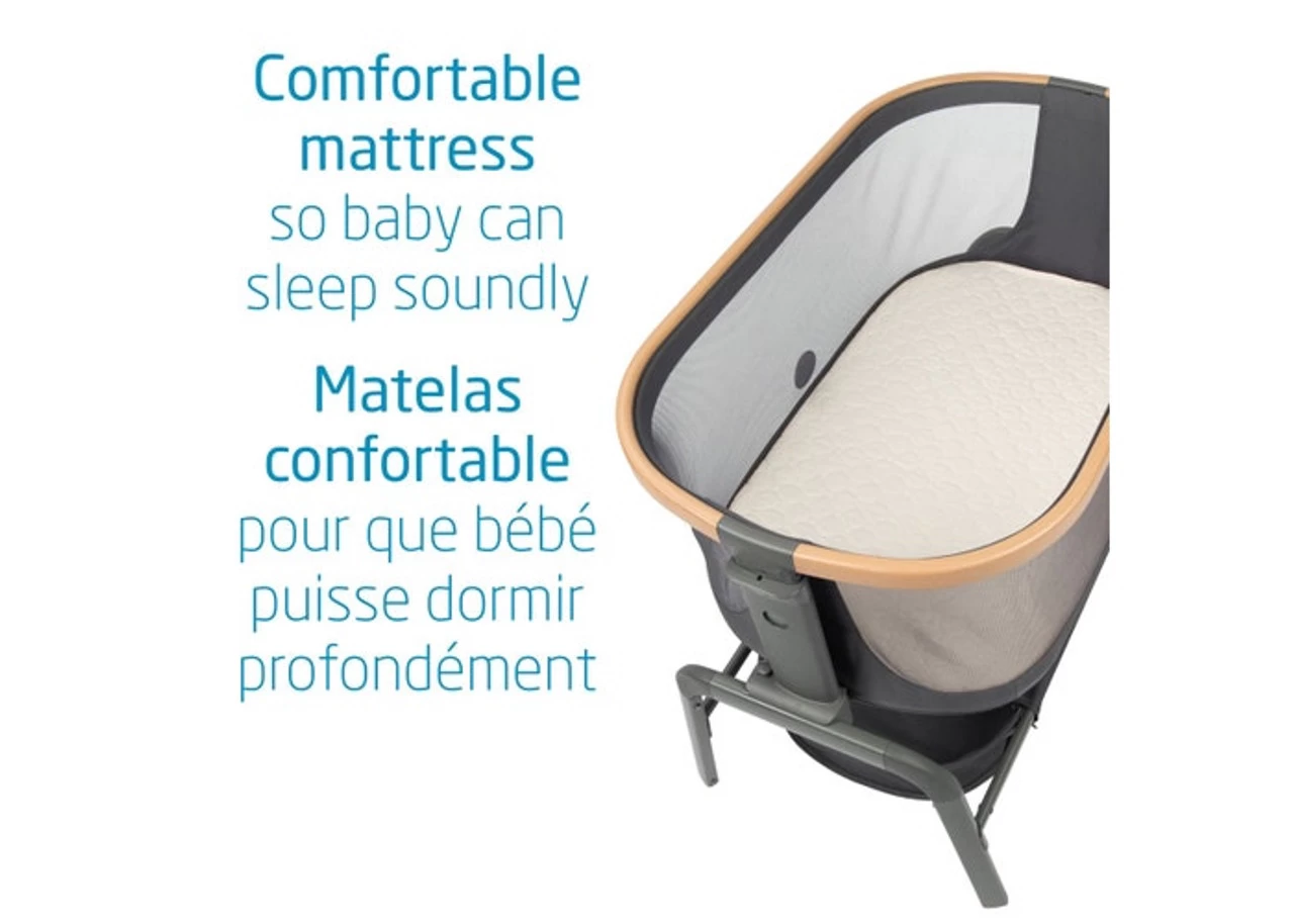 Maxi-Cosi Maxi Cosi Iora Bedside Bassinet Essential Grey - Image 3