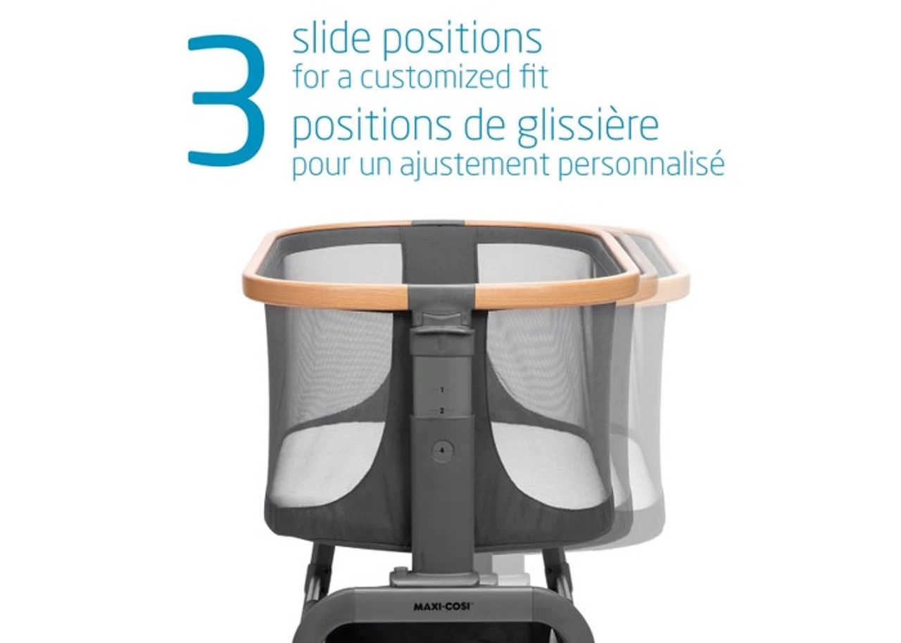 Maxi-Cosi Maxi Cosi Iora Bedside Bassinet Essential Grey - Image 6